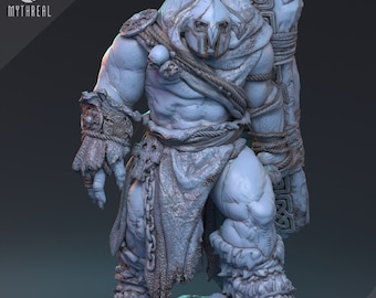 Grabbad the Ogre / Model stołowy / Figurka miniaturowa | MythReal Games