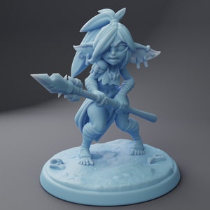 Level 1 Goblin / Tabletop Model / Miniature Figurine | Twin Goddess Minis
