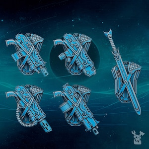 Scylla Veteran Backpacks / Tabletop Model / Wargaming Miniatures | DakkaDakka