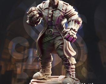 Derek Matthews the Brawler / Tabletop Model / Miniature Figurine | DM Stash