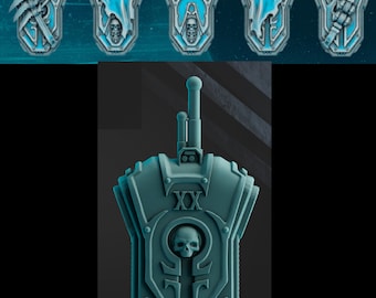 Scylla Legion-rugzakpantserset / tafelmodel / Wargaming-miniatuur | DakkaDakka