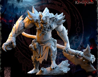 Krakham Elder of the Rocks / Tabletop Model / Wargaming Miniature | The Beholder Miniatures