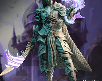 Vyndira Elven War Sorceress / Tabletop Model / Miniature Figurine | DM Stash