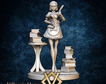 Guild Receptionist / Tabletop Model / Miniature Figurine | Village's Hope Miniatures