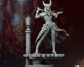 Selene Cavalieri the Viserian Assassin / Tabletop Model / Miniature Figurine | Archvillain Games