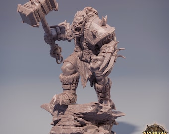 Två Blutnagel / Tomhetens legosoldater / Orkminiatyr / Bordsmodell | Daybreak Miniatures