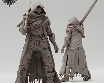 Vagabond Knight / Tabletop Model / Miniature Figurine | Realstone Miniatures