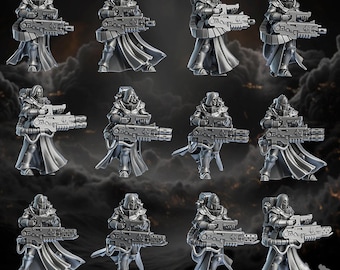 Order of Repentance Heavy Sisters / Tabletop Model / Wargaming Miniature | Dakkadakka
