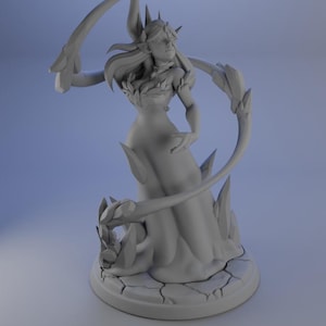 Khele Ice Golem Creator / Tabletop Model / Miniature Figurine | Twin Goddess Minis