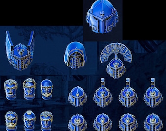 Legio Prima Victrix Head Pack / Tabletop Model / Wargaming Miniature | DakkaDakka