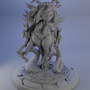 Koboldgöttin Magyl / Tischmodell / Miniatur Figur | Zwillingsgöttin Minis