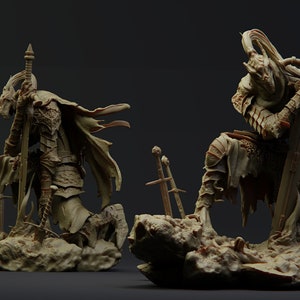 Knight Aurthur / Tabletop Model / Miniature Figurine | Realstone Miniatures