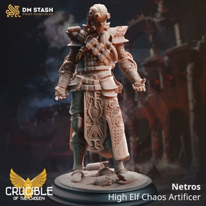 Netros the Arcane Artificer / Tabletop Model / Miniature Figurine | DM Stash