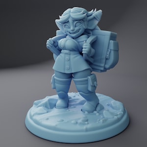 Bobbi the Goblin Merchant / Tabletop Model / Miniature Figurine | Twin Goddess Minis