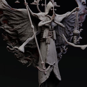 Dark Angel Reaper / Tabletop Model / Miniature Figurine | Realstone Miniatures