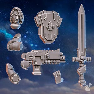 Stormpride Sisterhood Bits Kit / Tabletop Model / Wargaming Miniature | DakkaDakka