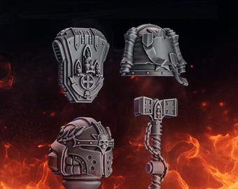 Pactum Aeternum Knight Bits Kit / Tischmodell / Wargaming Miniatur | DakkaDakka