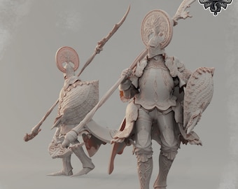 Elite Knight / Tabletop Model / Miniature Figurine | Realsteone Miniatures
