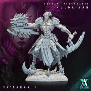 El&#39;Tarak Sylvari Squad / Tabletop Model / Miniature Figurine | Archvillain Games
