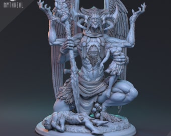 Agveldis Mantum / Tabletop Model / Miniature Figurine | MythReal Games