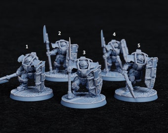 Dwarven Minotaur Guardians / Tabletop Model / Wargaming Miniature | Tablehammer