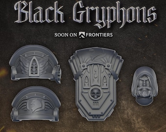 Kit d'embouts Gryphons noirs / Modèle de table / Miniature Wargaming | DakkaDakka