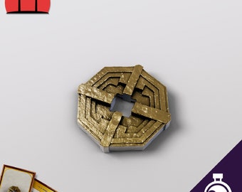Coin of Shining / Tabletop Prop / Coplay Prop | Props and Beyond