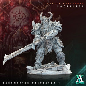 Darkmatter Desolator / Tabletop Model / Miniature Figurine | Archvillain Games
