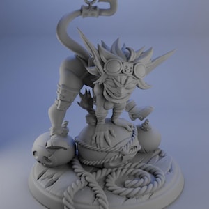 Boom Goblin / Modelo de Mesa / Miniatura | Twin Goddess Minis imagem 3