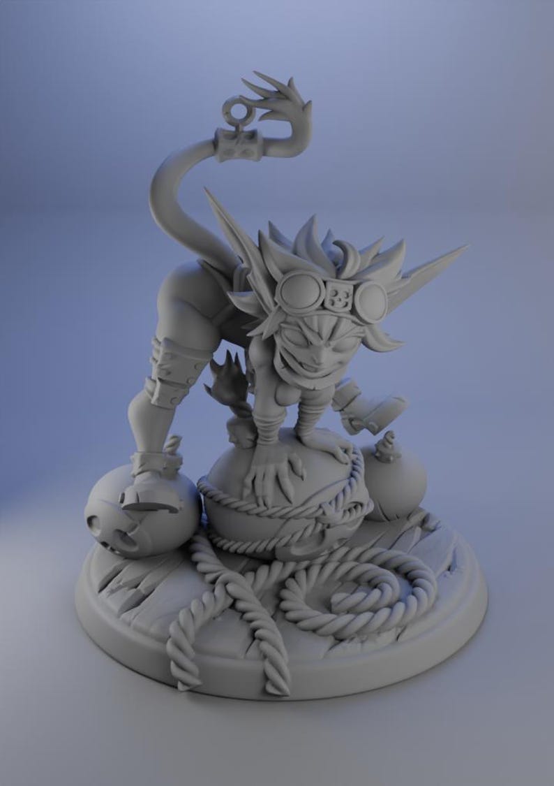 Boom Goblin / Modelo de Mesa / Miniatura | Twin Goddess Minis imagem 3