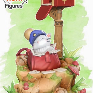 Mail Moogle / Display Piece Statuette | NomNom Figures