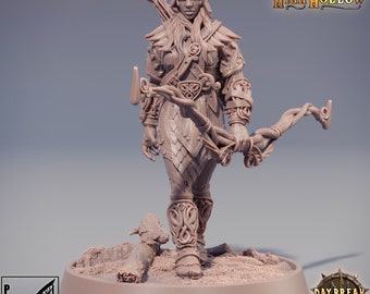 Lindulae of the Higher Branches / Elves of the High Hollow / D&D Model / Tabletop Miniature | Daybreak Miniatures