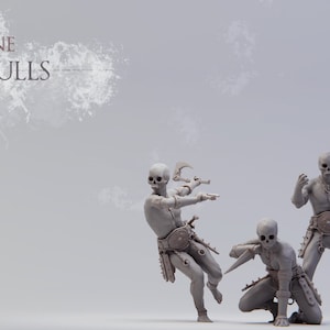 Grimskull Cultists / Tabletop Model / Miniature Figurine | Realstone Miniatures
