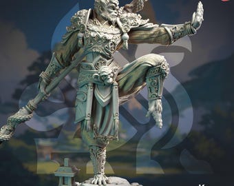 Kuzen the Traveler / Model stołowy / Figurka miniaturowa | DM Stash