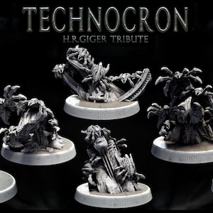 Xenobot Swarm / Tabletop Model / Miniature Figurine | Mini Monster Mayhem