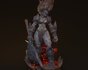 Maachen der Elementar Berserker / Tabletop Model / Miniatur Figur | MythReal Games