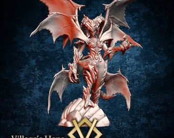 Tiamat Mother of Dragons / Tabletop Model / Miniature Figurine | Village's Hope Miniatures