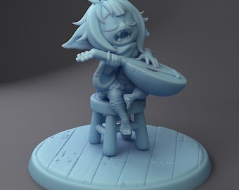 Gaz der Koboldbarde / Tischmodell / Miniatur Figur | Zwillingsgöttin Minis