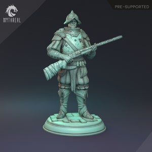 Feleng Mans der Jäger / Tabletop Model / Miniatur Figur | MythReal Games