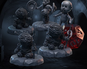 Puppetta / Modelo de mesa / Figura en miniatura / 3DArtDigital