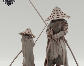 Ronin Knight / Tabletop Model / Miniature Figurine | Realsteone Miniatures