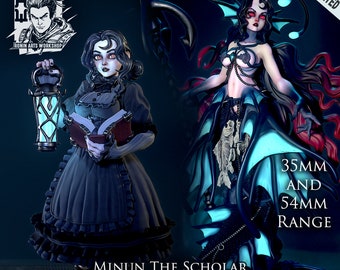 Minun the Angler Mermaid / Tabletop Model / Miniature Figurine | Ronin Arts Workshop