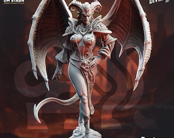Fortuna Succubus of the Sixth / Tabletop Model / Miniature Figurine | DM Stash