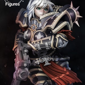 Space Battle Nun / Display Piece Statuette | NomNom Figures