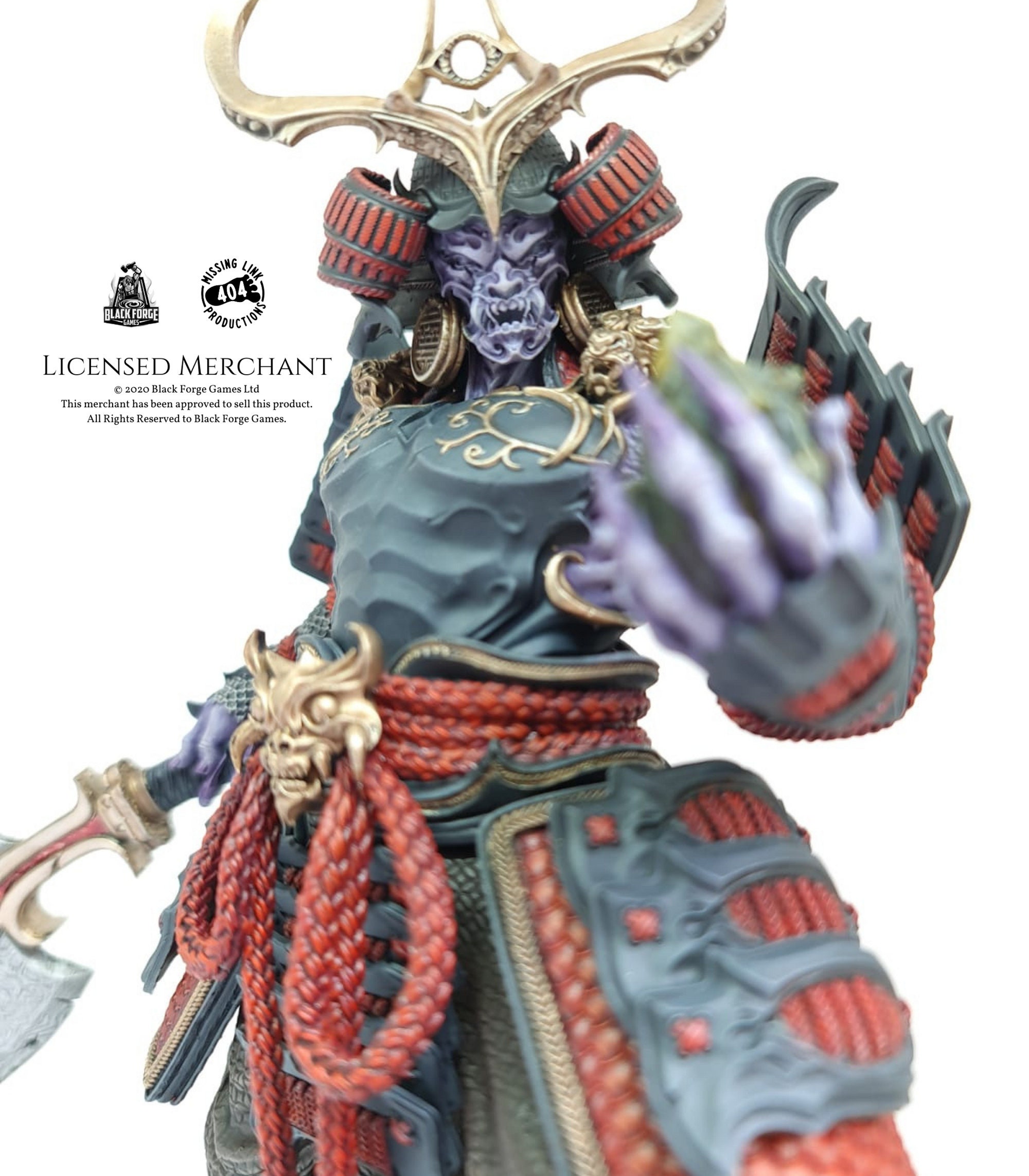 Tenjin the Cursed Scholar / Figurine | Black Forge Games - Etsy