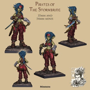 Goblin Pirate Mimmin / Tabletop Model / Miniature Figurine | Ronin Arts Workshop