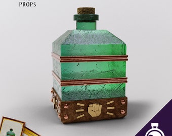 Potion of Giant Strength / Tabletop Prop / Cosplay Prop | Props and Beyond
