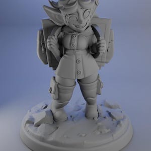 Bobbi the Goblin Merchant / Tabletop Model / Miniature Figurine | Twin Goddess Minis