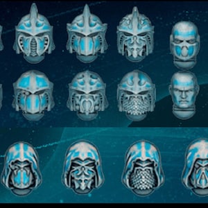 Scylla Legion Head Armor Kit / Tabletop Model / Wargaming Miniature | DakkaDakka