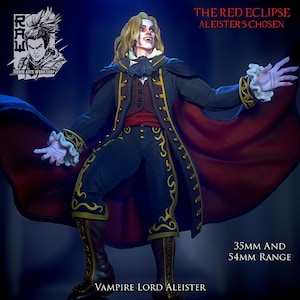 Vampire Lord Aleister / Tabletop Model / Miniature Figurine | Ronin Arts Workshop